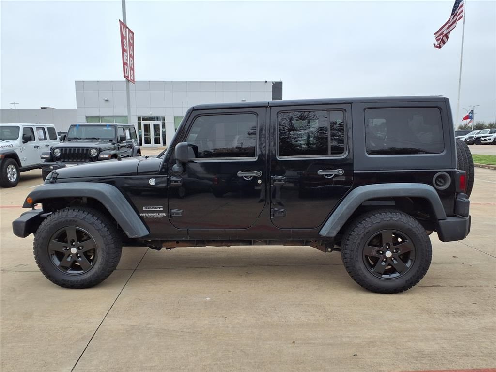 2014 Jeep Wrangler Unlimited Sport Black at Bayway Chrysler Dodge Jeep Ram