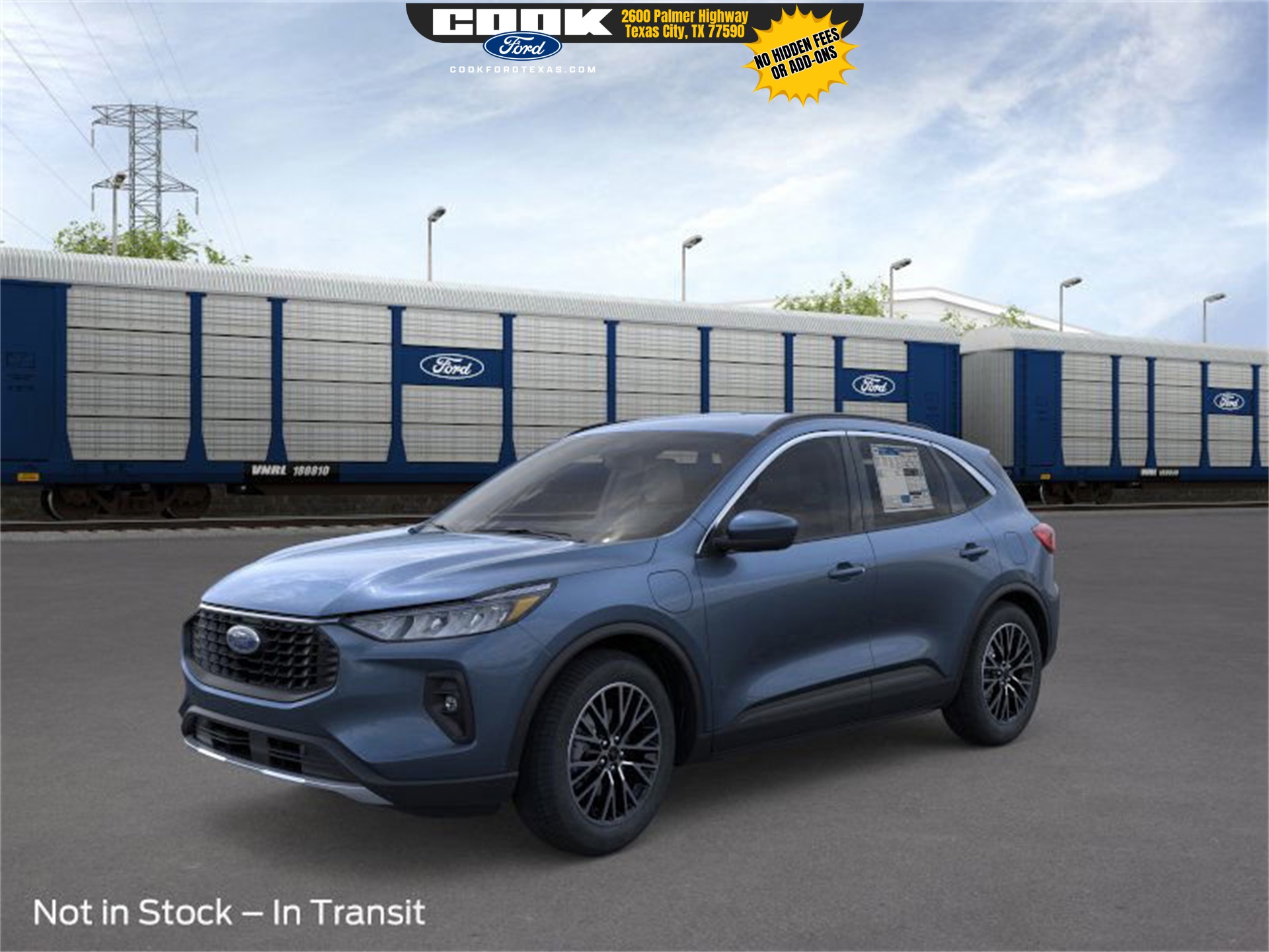 2026 Ford Escape Plug-In Hybrid Base Blue at DeMontrond Ford