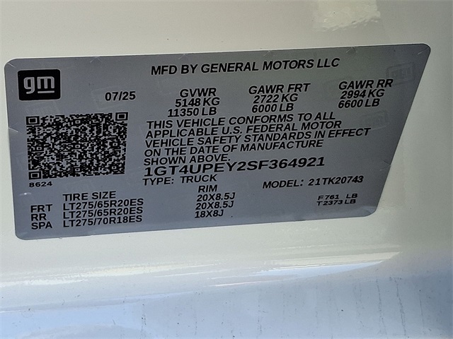 2025 GMC Sierra 2500HD AT4 for sale at PATRIOT BUICK GMC OF BOYERTOWN