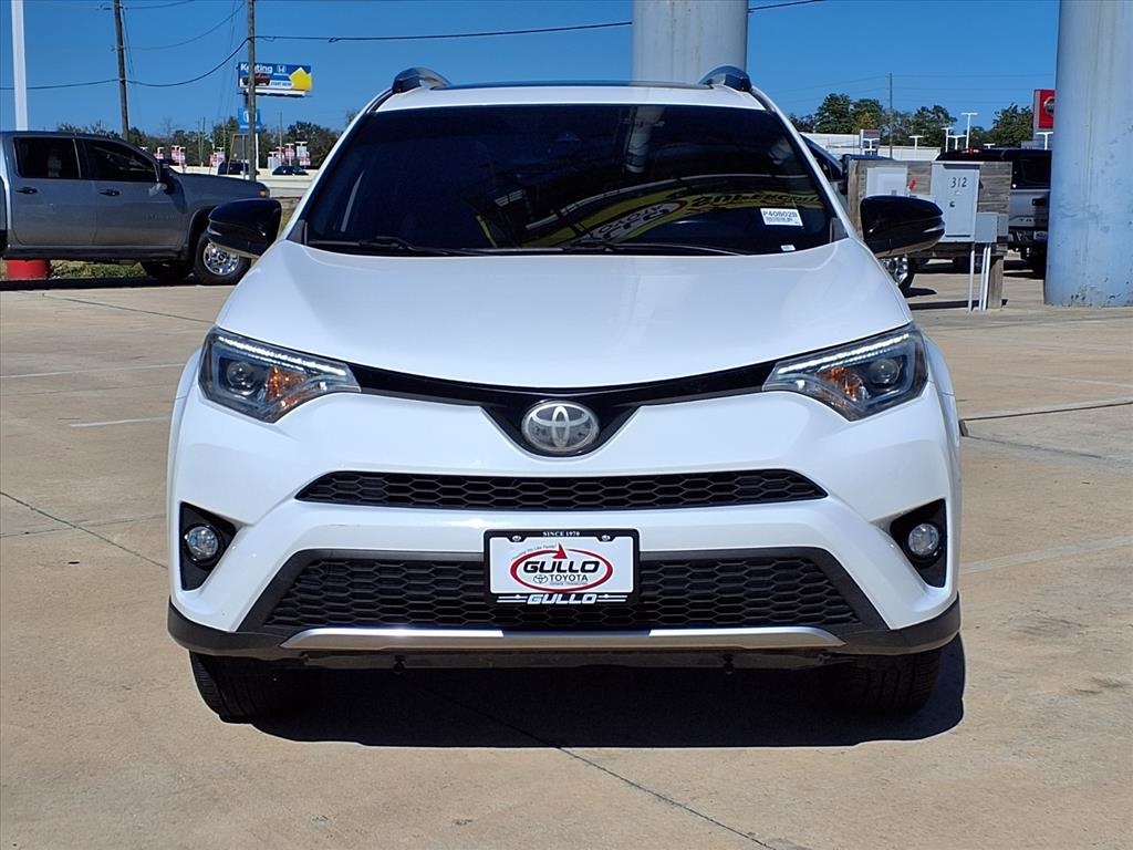 2017 Toyota RAV4 SE White at Wharton Ford