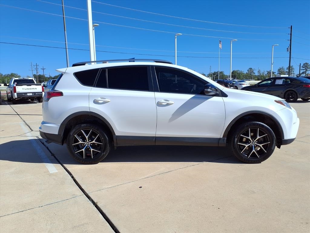 2017 Toyota RAV4 SE White at Wharton Ford