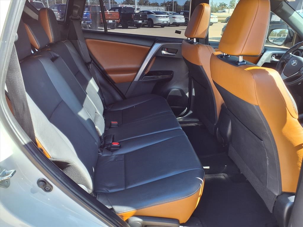 2017 Toyota RAV4 SE White at Wharton Ford