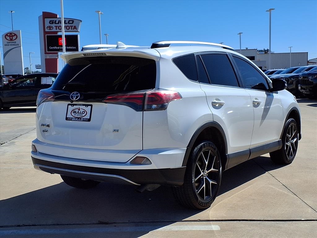 2017 Toyota RAV4 SE White at Wharton Ford