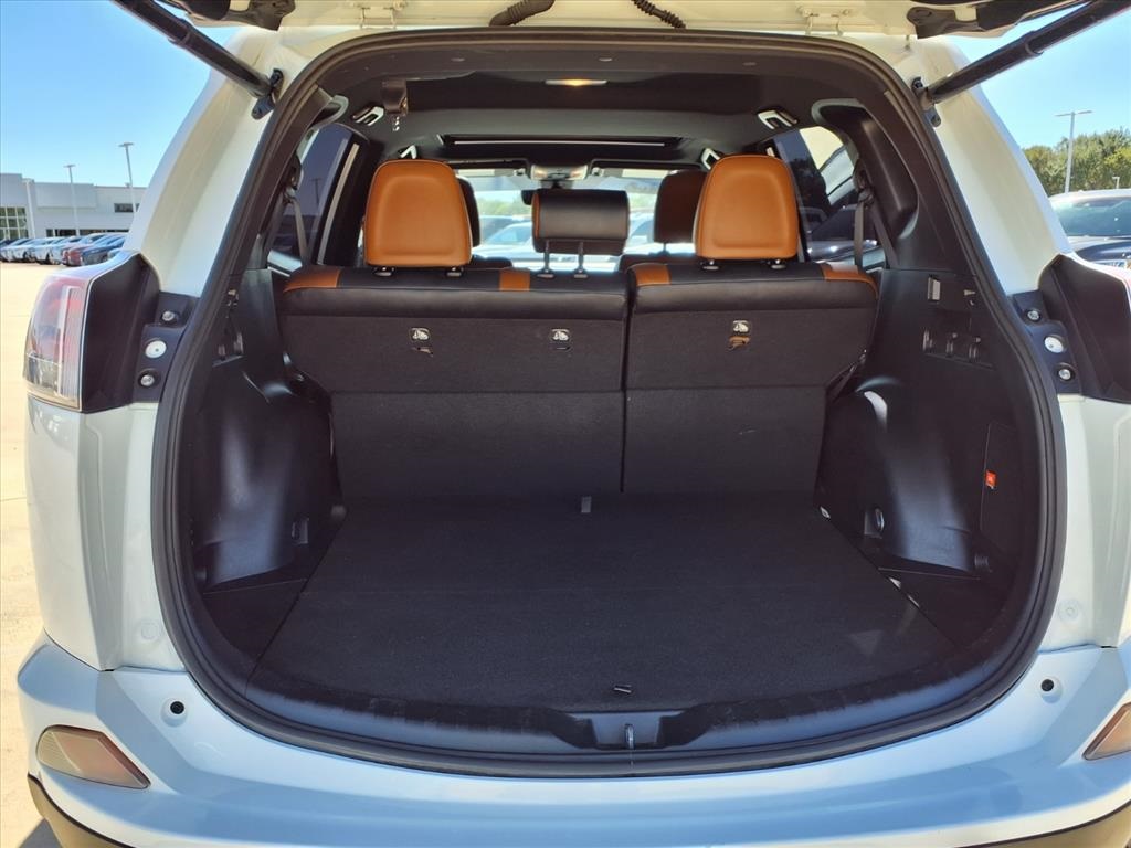 2017 Toyota RAV4 SE White at Wharton Ford