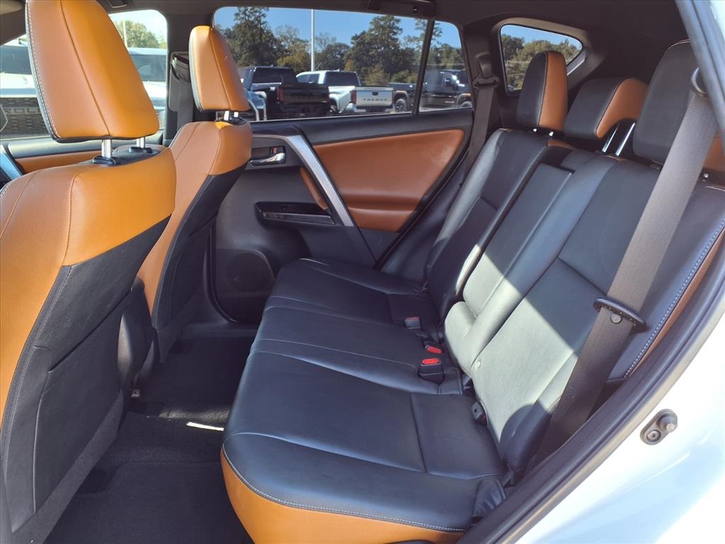 2017 Toyota RAV4 SE White at Wharton Ford