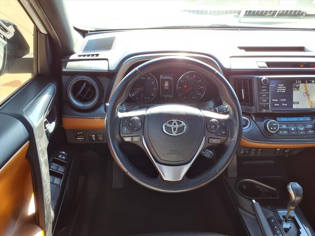 2017 Toyota RAV4 SE White at Wharton Ford