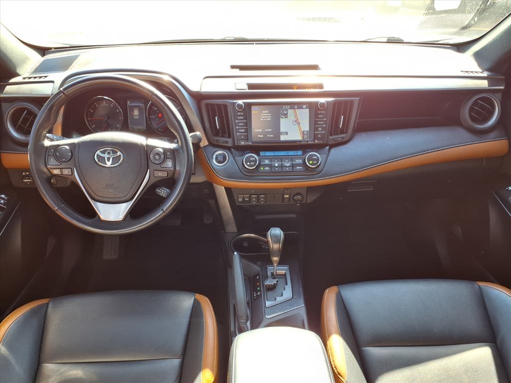 2017 Toyota RAV4 SE White at Wharton Ford