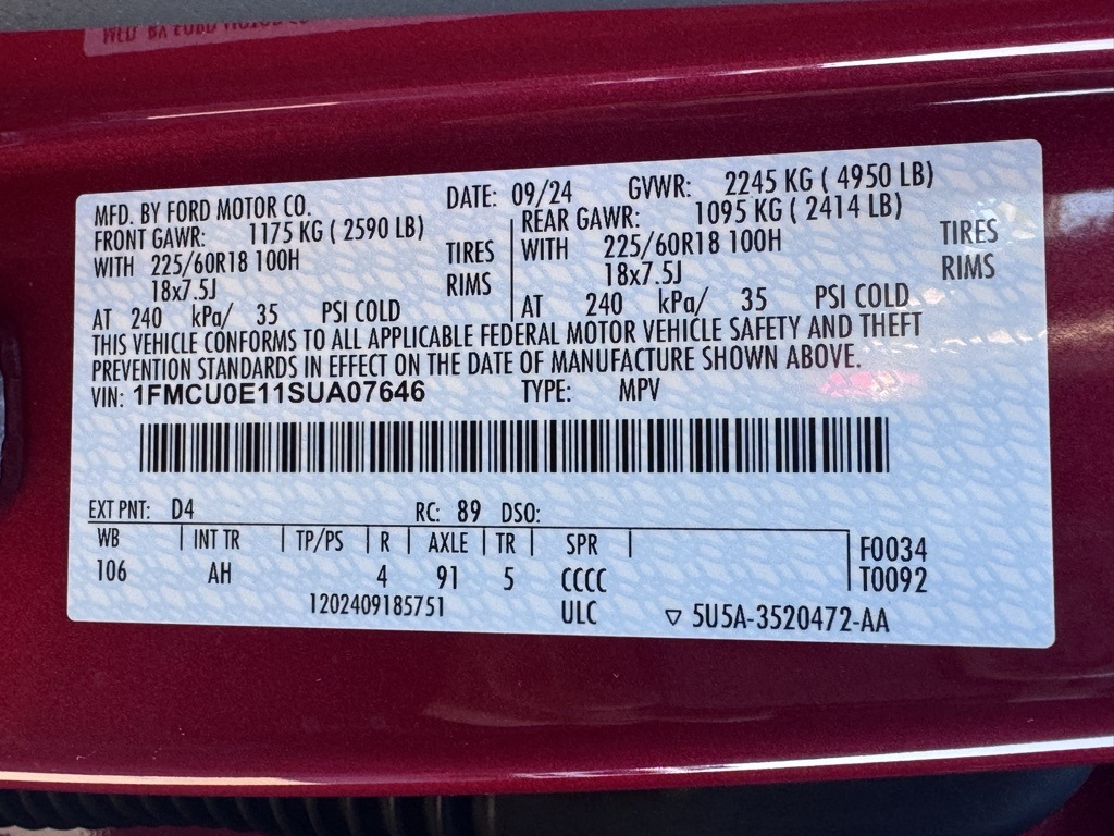 FordEscape Plug-In Hybrid47