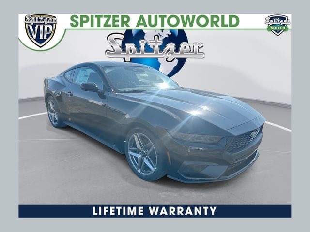 Shadow Black 2026 Ford Mustang EcoBoost Fastback RWD Coupe Rear-Wheel Drive Automatic