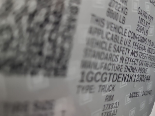 2019 – Chevrolet – Colorado