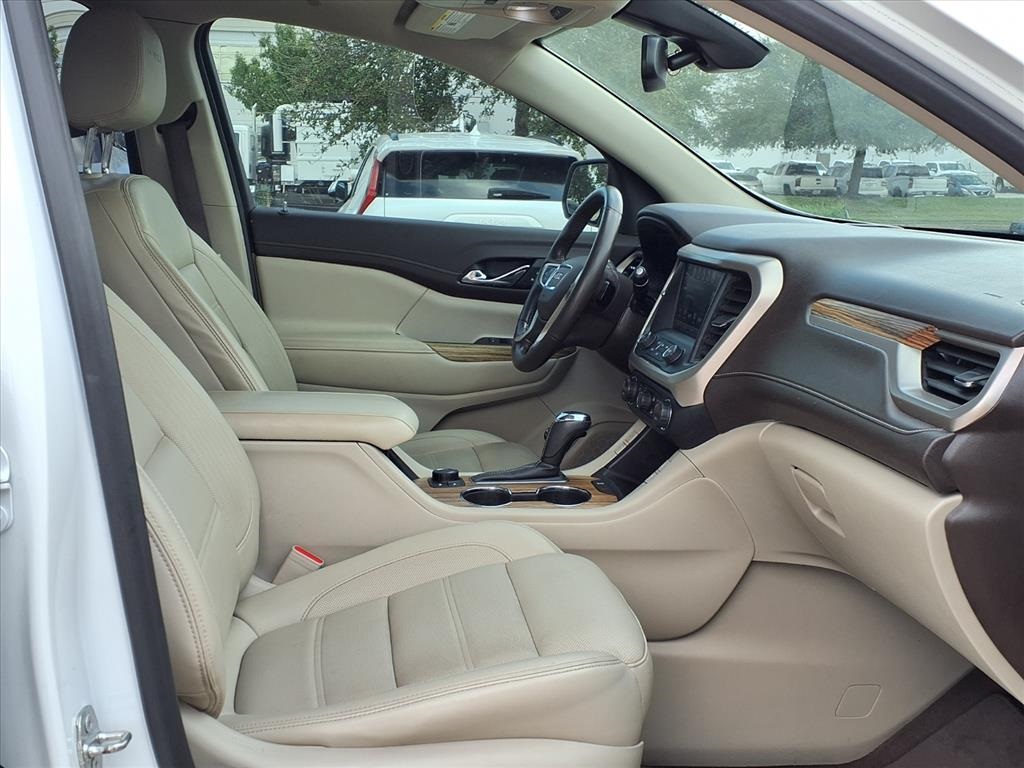 2019 GMC Acadia Denali White at Emmons Autoplex