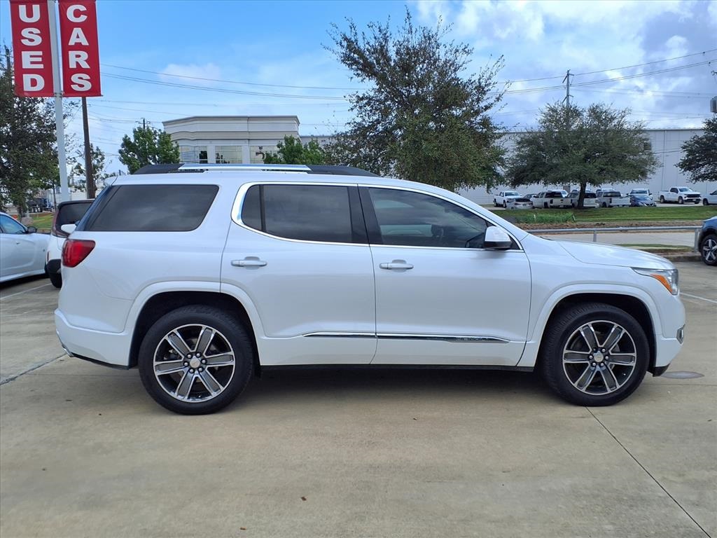 2019 GMC Acadia Denali White at Emmons Autoplex
