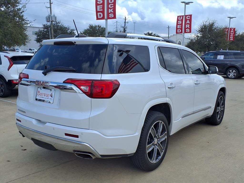 2019 GMC Acadia Denali White at Emmons Autoplex