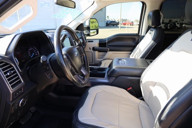 2021 Ford F-350SD Limited White at Martin Chrysler Dodge Jeep Ram