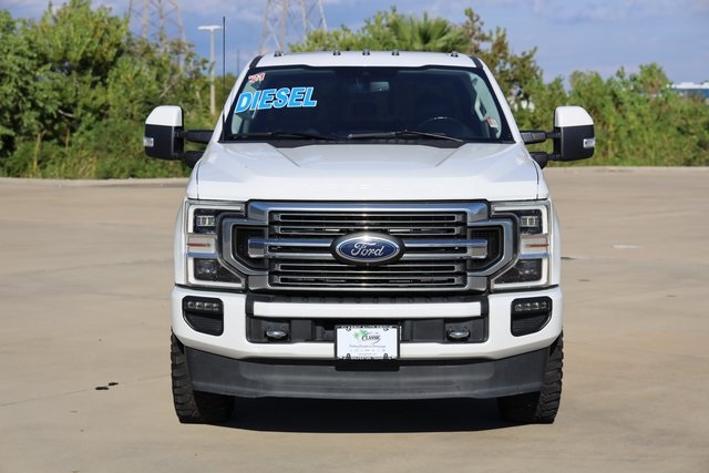 2021 Ford F-350SD Limited White at Martin Chrysler Dodge Jeep Ram
