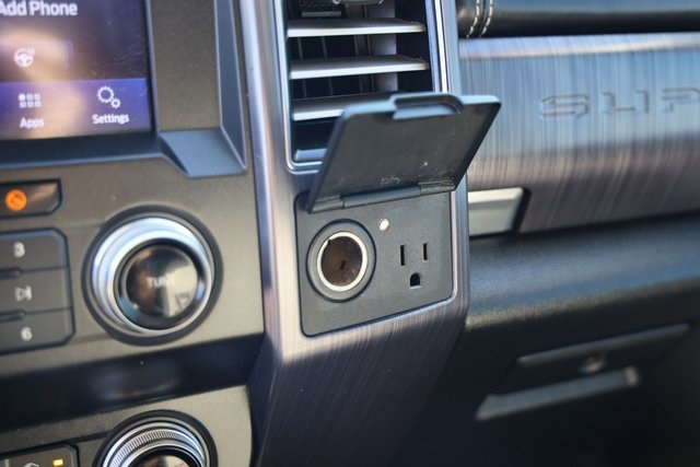 2021 Ford F-350SD Limited White at Martin Chrysler Dodge Jeep Ram