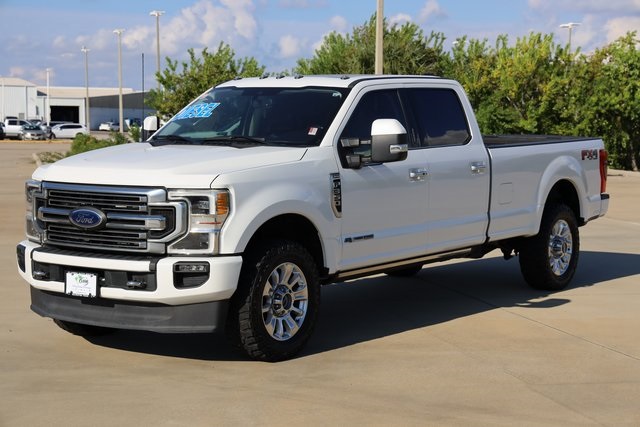 2021 Ford F-350SD Limited White at Martin Chrysler Dodge Jeep Ram