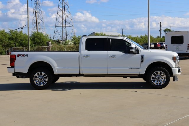 2021 Ford F-350SD Limited White at Martin Chrysler Dodge Jeep Ram