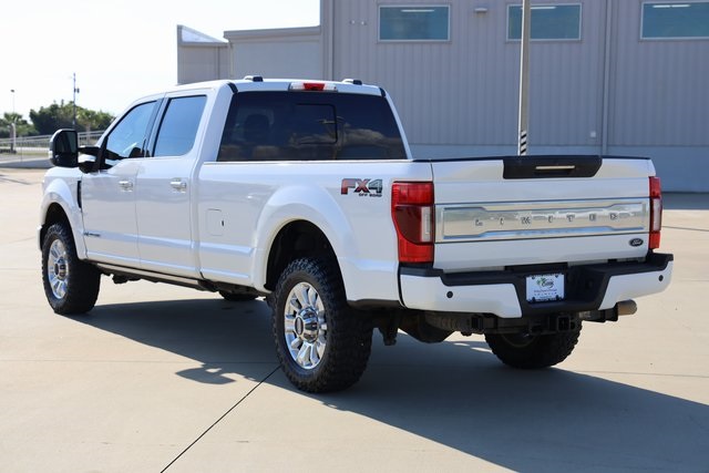 2021 Ford F-350SD Limited White at Martin Chrysler Dodge Jeep Ram