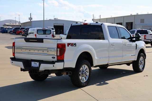 2021 Ford F-350SD Limited White at Martin Chrysler Dodge Jeep Ram