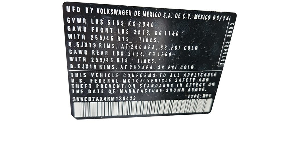 2024 Volkswagen Tiguan