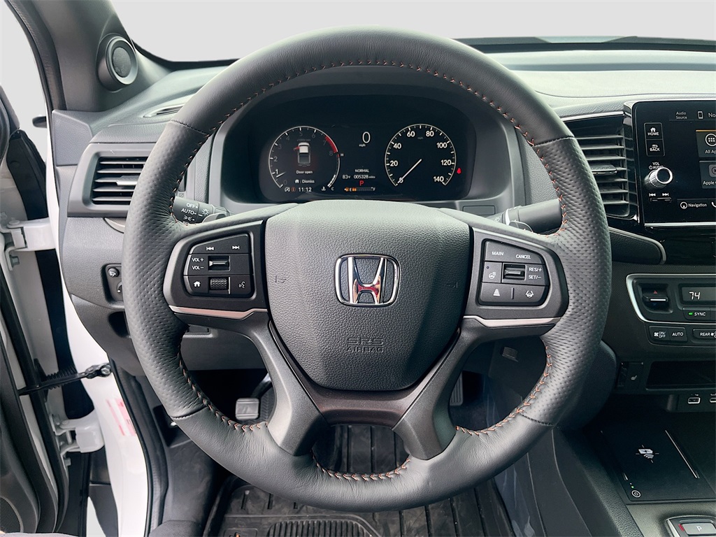 2024 Honda Ridgeline TrailSport White at AutoSavvy Houston Southwest