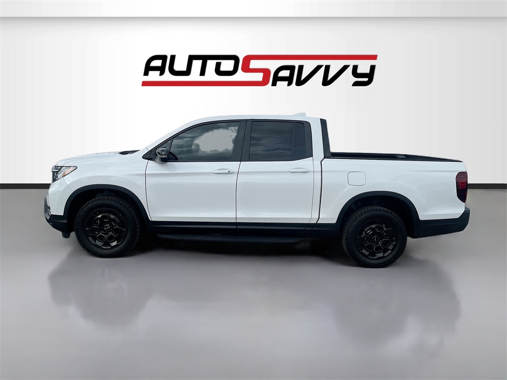 2024 Honda Ridgeline TrailSport White at AutoSavvy Houston Southwest