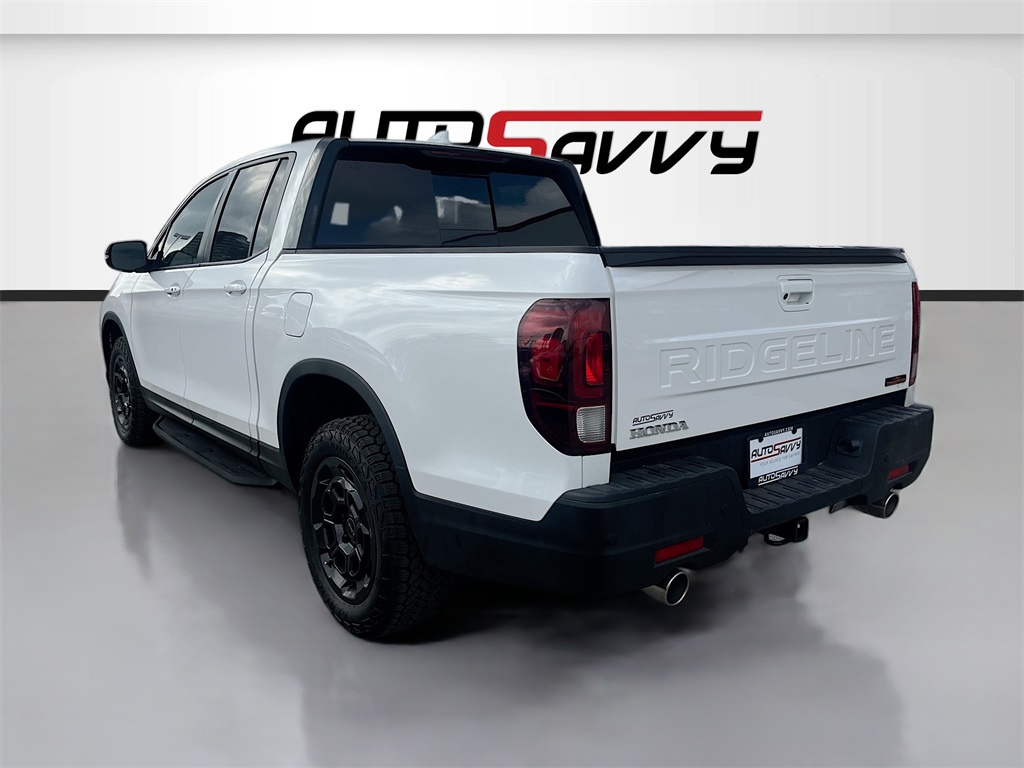 2024 Honda Ridgeline TrailSport White at AutoSavvy Houston Southwest