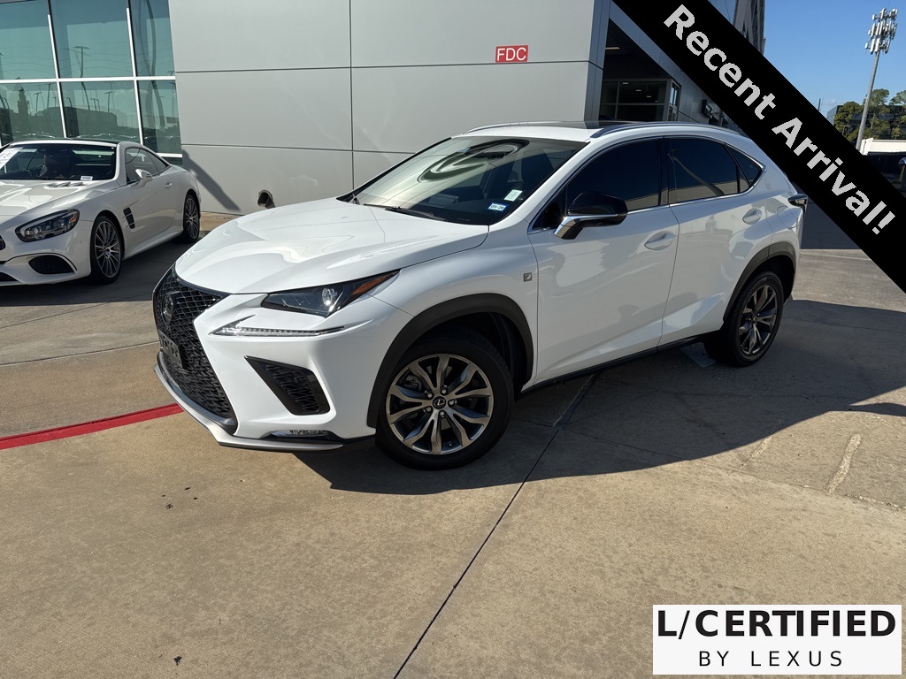 2020 Lexus NX 300 F Sport White at Westside Lexus