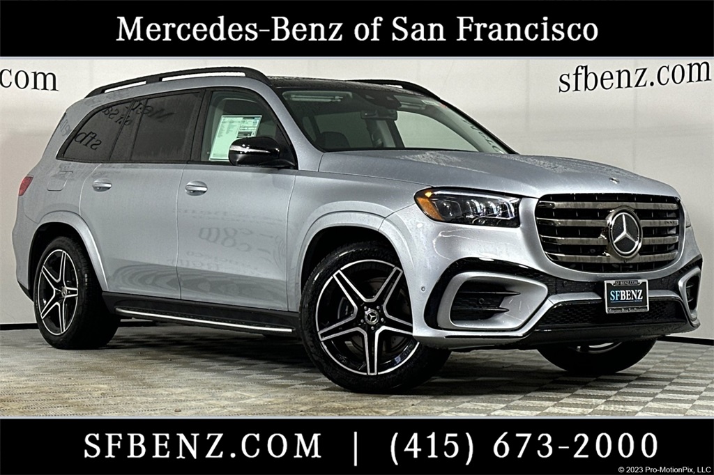 Cirrus Silver Metallic 2026 Mercedes-Benz GLS 450 4MATIC SUV / Crossover All-Wheel Drive 9-Speed Automatic