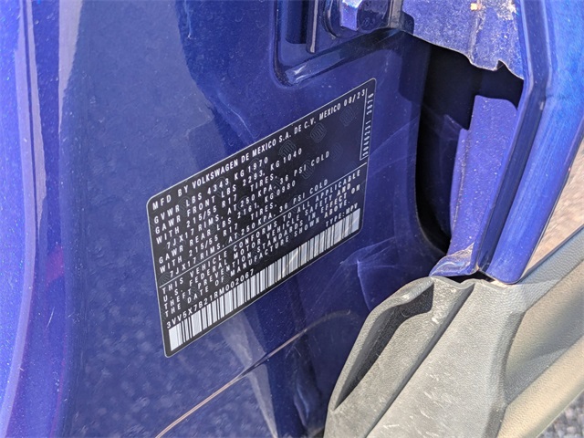 2024 Volkswagen Taos 1.5T S Blue at Stokes Volkswagen