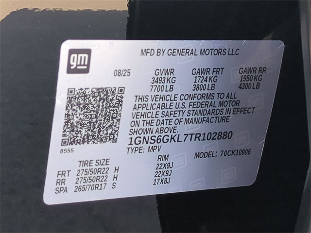 2026 Chevrolet Suburban High Country for sale at PATRIOT CHEVROLET OF LIMERICK