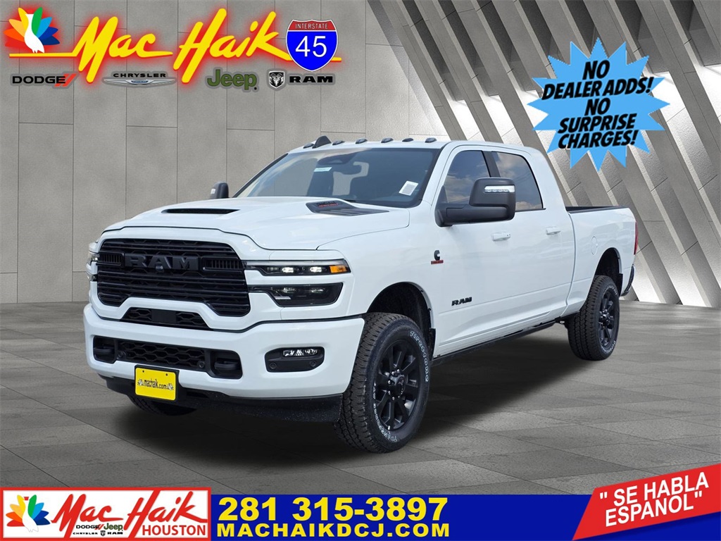 2025 Ram 2500 Laramie White at Martin Chrysler Dodge Jeep Ram