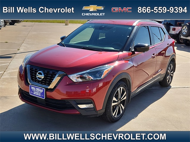 Used Car 2020 Nissan Kicks  Sr For Sale Under $20,000 In Plainview, Texas