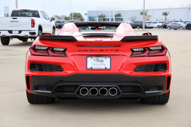 2023 Chevrolet Corvette Z06 Red at Shottenkirk Kia Fort Bend