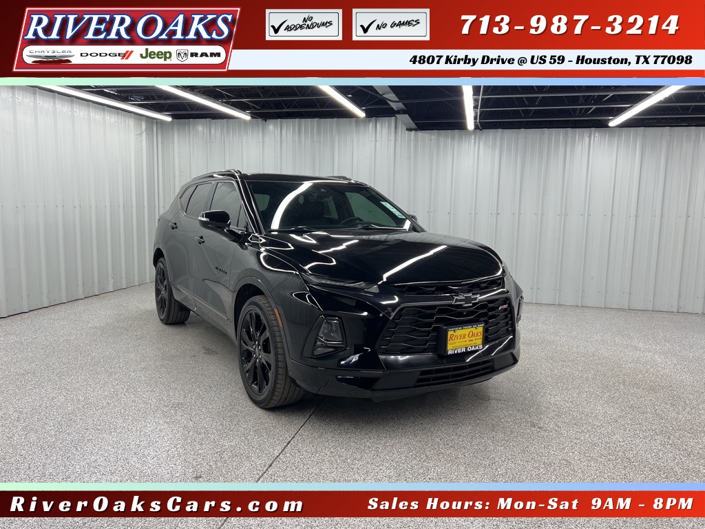 2020 Chevrolet Blazer RS Black at AutoSavvy Houston Southwest