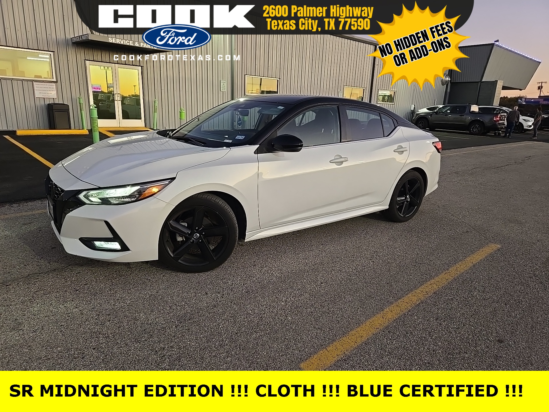 2023 Nissan Sentra SR White at South Houston Nissan