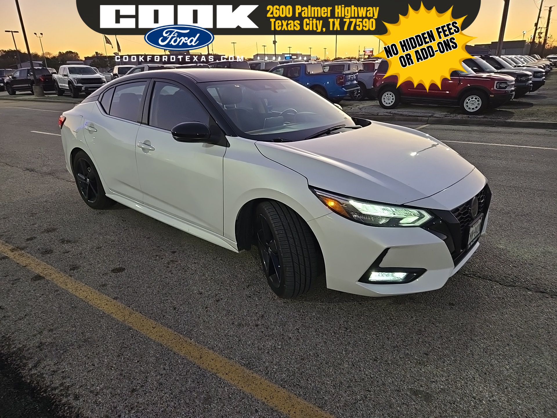 2023 Nissan Sentra SR White at South Houston Nissan