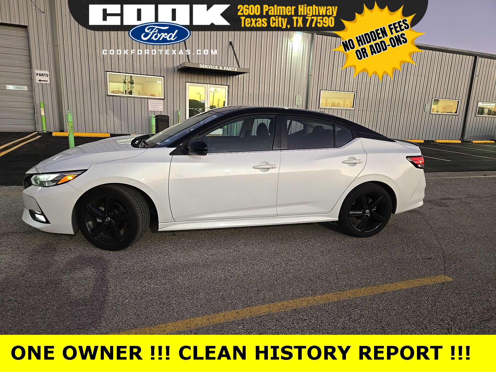 2023 Nissan Sentra SR White at South Houston Nissan