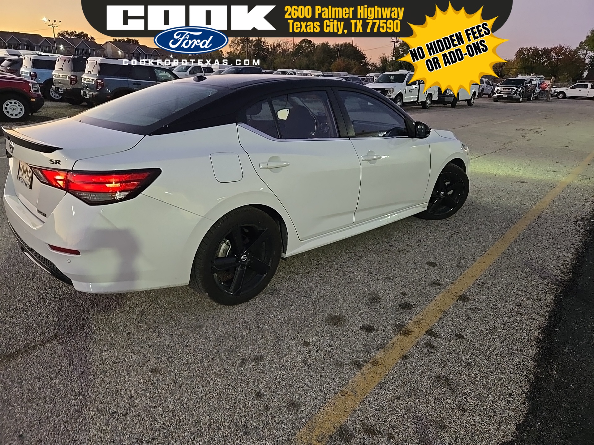 2023 Nissan Sentra SR White at South Houston Nissan