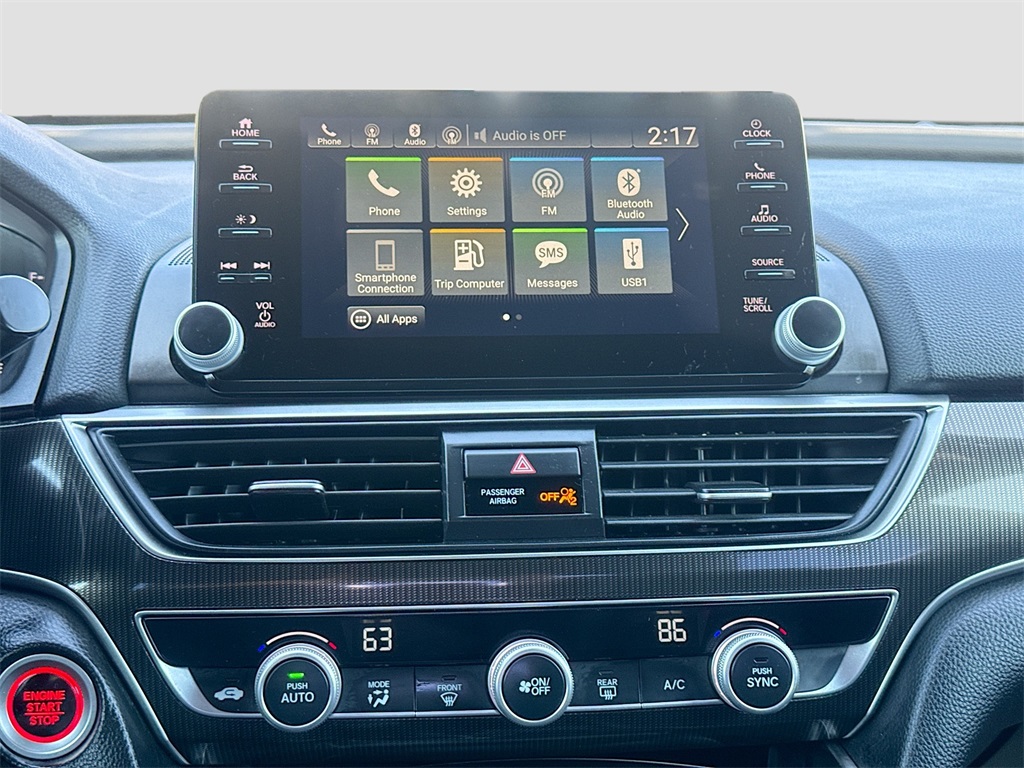 2021 Honda Accord Sport White at AutoSavvy Houston Northwest