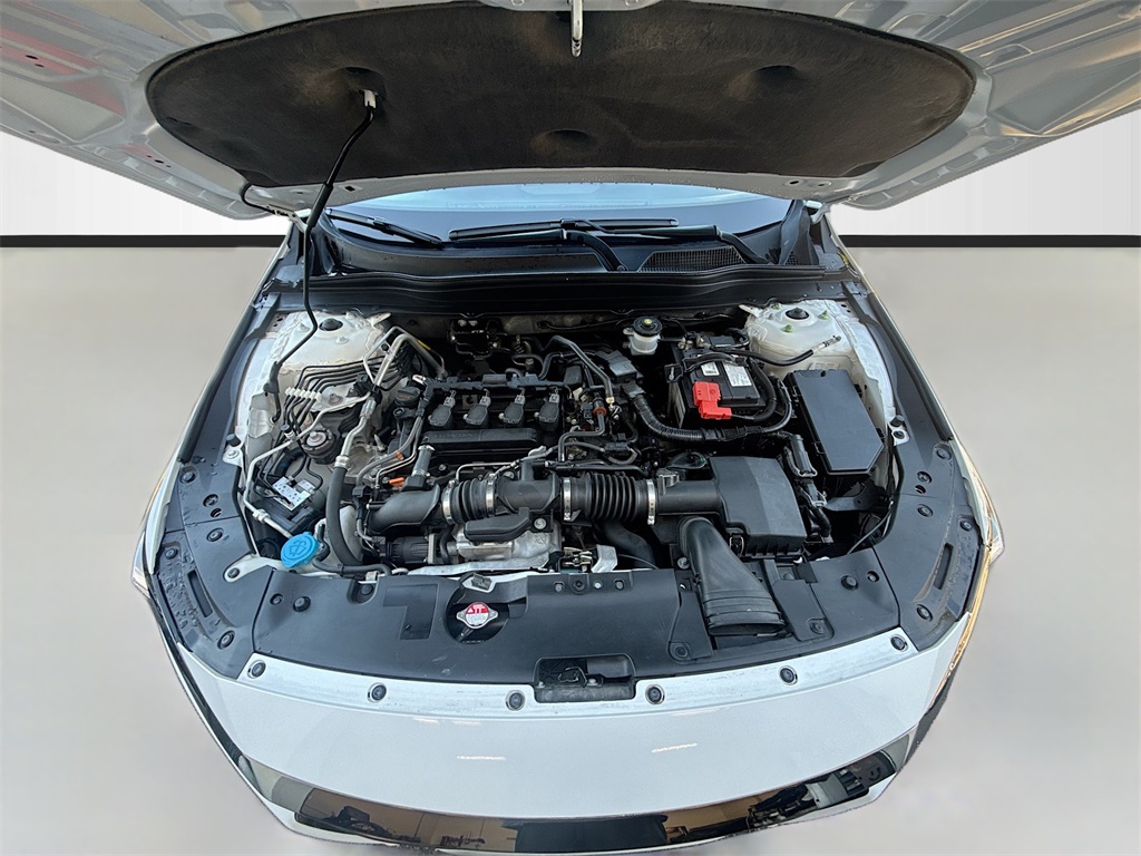 2021 Honda Accord Sport White at AutoSavvy Houston Northwest
