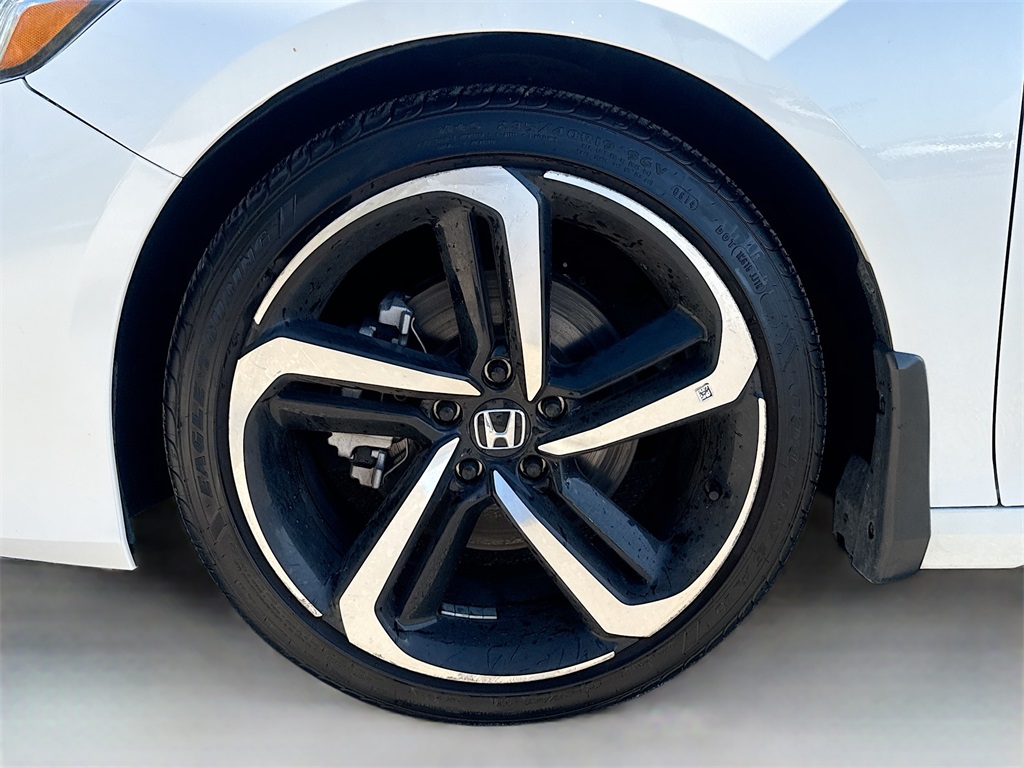 2021 Honda Accord Sport White at AutoSavvy Houston Northwest