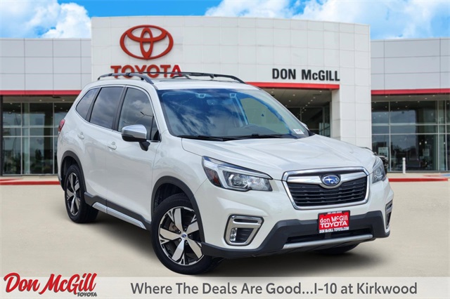 2020 Subaru Forester Touring White at DeMontrond Mazda