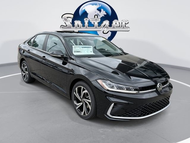 Deep Black 2026 Volkswagen Jetta Sedan Front-Wheel Drive 8-Speed Automatic