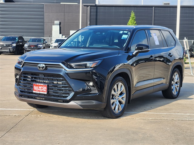 2024 Toyota Grand Highlander Limited Black at Don McGill Toyota