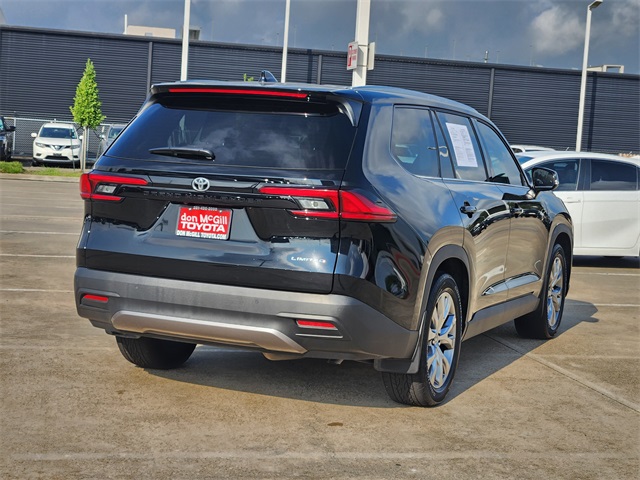 2024 Toyota Grand Highlander Limited Black at Don McGill Toyota