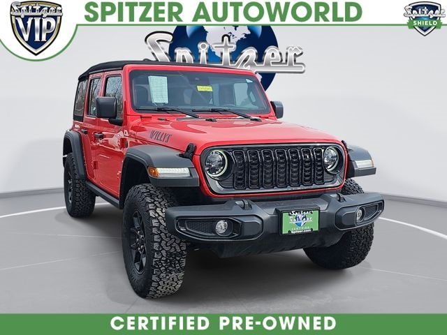 2024 Jeep Wrangler Willys 4-Door 4WD