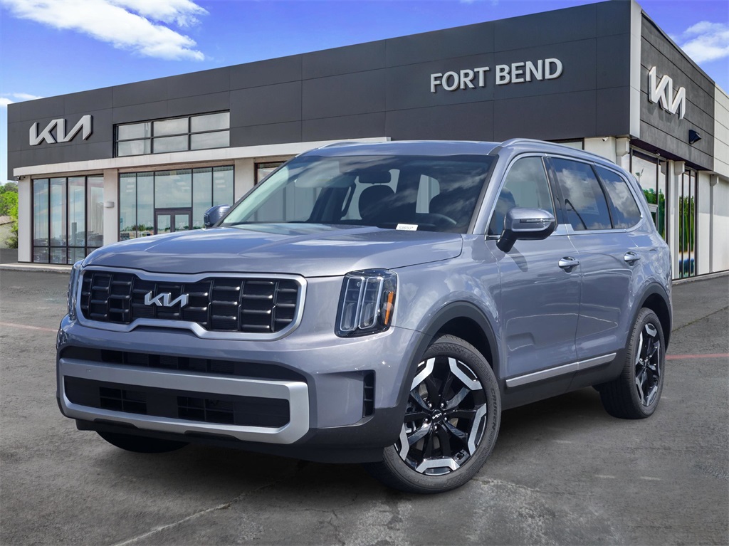 2025 Kia Telluride S Silver at Shottenkirk Kia Fort Bend