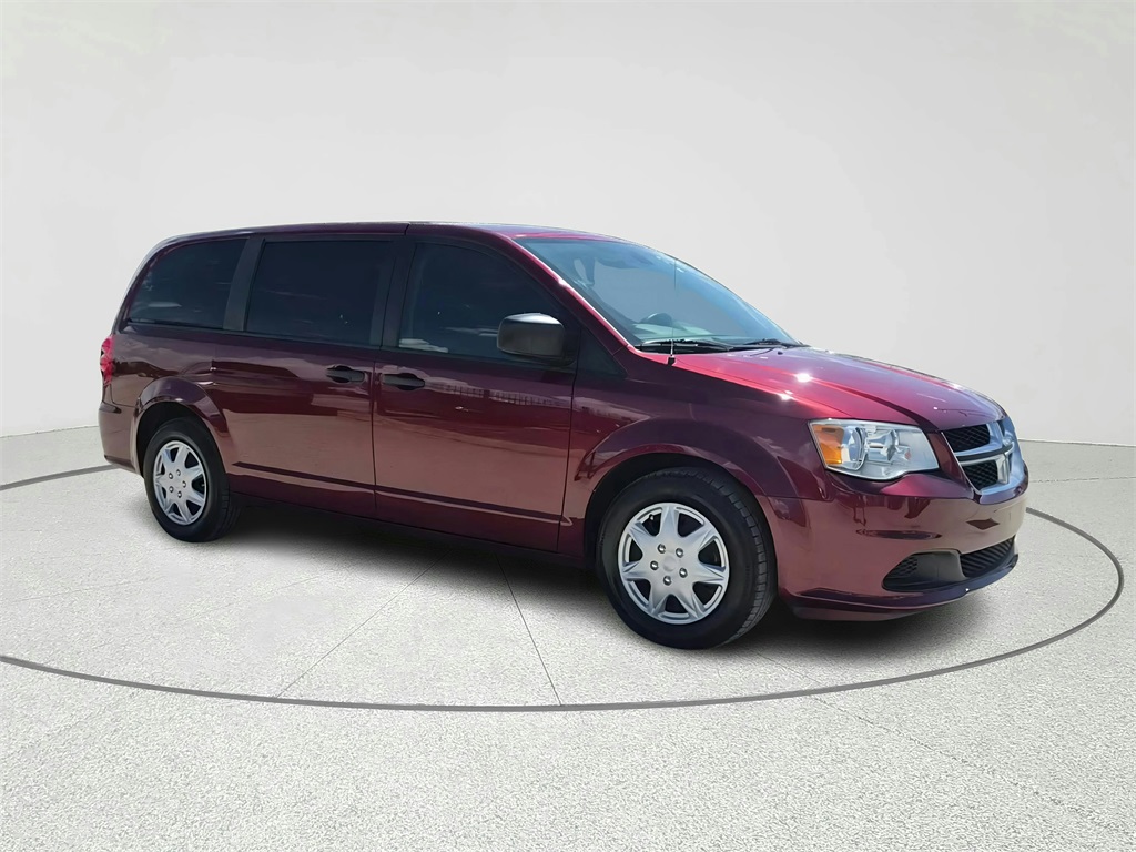 2019 Dodge Grand Caravan SE Red at DeMontrond Auto Country